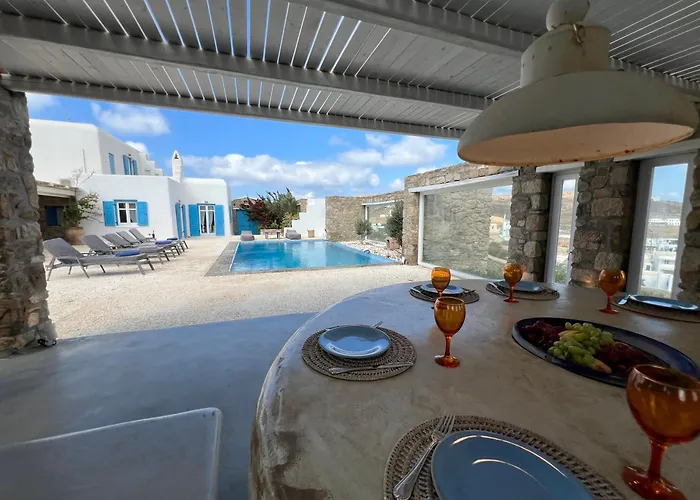 Βίλα Sea View With Private Pool Ορνός